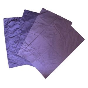 NWOT Four Purple Standard Pillow Cases